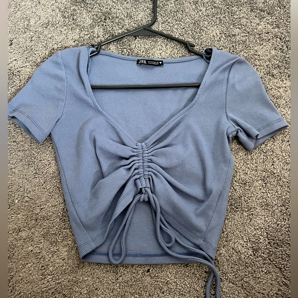 Zara short sleeve top